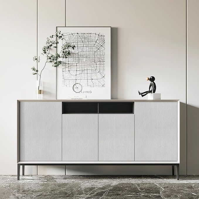 Heroad Peel and Stick Wallpaper Wood Contact Paper Wood Wallpaper Light Grey Wood Grain Contact Paper Thicken Textured for Cabinets and Drawers Countertops Waterproof Self Adhesive Vinyl 17.5" x 78.7"