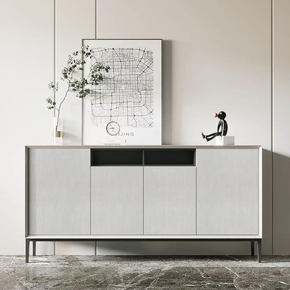 Heroad Peel and Stick Wallpaper Wood Contact Paper Wood Wallpaper Light Grey Wood Grain Contact Paper Thicken Textured for Cabinets and Drawers Countertops Waterproof Self Adhesive Vinyl 17.5" x 197"