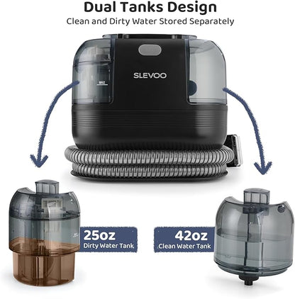 500W Powerful Carpet Cleaner Machine - 12Kpa Strong Suction, Portable Upholstery Cleaner For Pet Accident, Rugs, Carpet And Upholstery