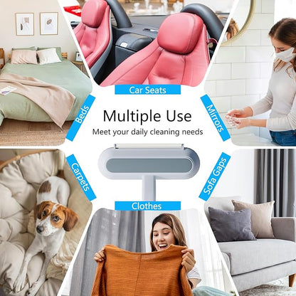 Newly Pet Hair Removal Tool for Cats & Dogs, Upgraded Reusable Washable Pet Hair Remover 4 in 1 Set for Laundry, Couch, Car Seat, Carpet, Clothing and Bedding