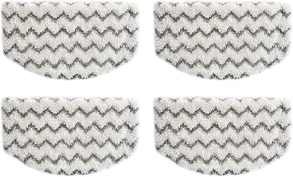 4 Pack 1940 Steam Mop Pads for Bissell PowerFresh Steam Mop 1806 1544 1440 2075A 2685A Series, Model 19402 19404 19408 1940a 1940q 1940t B0006 B0017 Replacement Parts, Microfiber Washable, Reusable