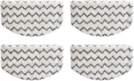 4 Pack 1940 Steam Mop Pads for Bissell PowerFresh Steam Mop 1806 1544 1440 2075A 2685A Series, Model 19402 19404 19408 1940a 1940q 1940t B0006 B0017 Replacement Parts, Microfiber Washable, Reusable