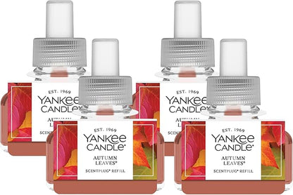 Yankee Candle Autumn Leaves ScentPlug Refills (Pack of 4)