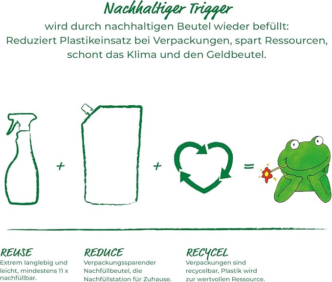 Frosch Anti-Kalk Reiniger Himbeer-Essig, 0,5 l