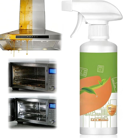 2026 Fly Spray Clèanse Household Formula Multi Purpose Appliance Hood Cleaner Kitchen Enzyme Appliances Cleanse Oven Range Hold Stove Electrolyzed Ion Spray 10.56oz(1pcs)