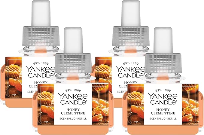 Yankee Candle Honey Clementine ScentPlug Refills (Pack of 4)