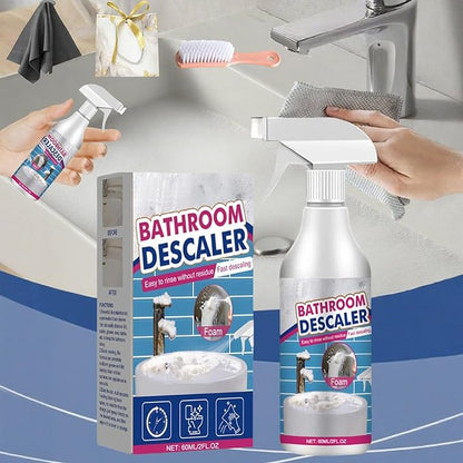Bathroom Descaler Foam Cleaner, Bathroom Descaler Foam Cleaner Spray, All Purpose Rinse Cleaning Foams Spray, for Toilet Bath Shower Glass Sink Cleane (1, Pcs)