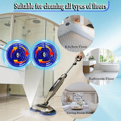 S8201 Steam Mop Pads Replacement Brush for Shark Steam Mop Replacement Pads for Shark S8002BRN S8001 S7001 S7201 S7000AMZ S7000 S7005 S7020 (Bule)