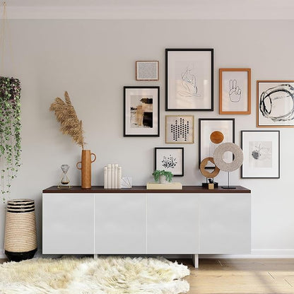 Peel and Stick Wallpaper White Wood Wall Paper - 17.5 x 300 Inch Self Adhesive Wallpaper Peel and Stick, Easy to Paste Wall Contact Paper for Stand Liner, Table and Door Makeover Decor