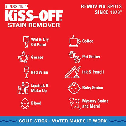 General Pencil Kiss Off Stain Remover 0.7-Ounce (136BP),White