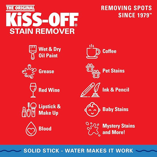 General Pencil Kiss Off Stain Remover 0.7-Ounce (136BP),White