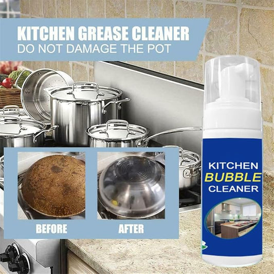 Foam Rust Remover Kitchen All-purpose Cleaning Bubble Spray, Multi-purpose Foam Kitchen Grease Cleaner, Rinse-free Cleaning Spray for Hood,pots,grill,sink (100ml)