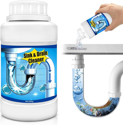 Drain Clog Remover,Powerful Pipe Dredging Agent,Kitchen Drain Cleaner for Unclogs Bathroom and Kitchen Sinks,Drains,Shower Pipes