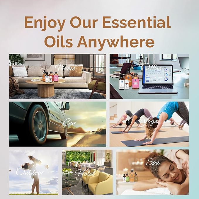 GM Gumili Neroli Essential Oil, Pure Neroli Oil for Diffuser - 3.38 Fl Oz 100ml