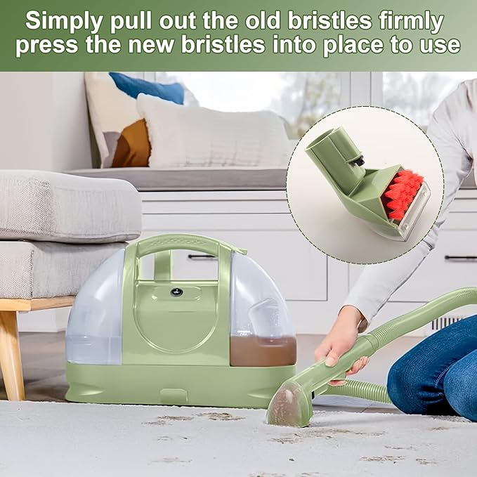 1400B Little Green Machine Multi-Purpose Tools Brush for Bissell Little-Green Upright & Portable Carpet Cleaners 1400B 1425 3860 4075 1400W 1400 1844 2290A(1Brush+2Brush)