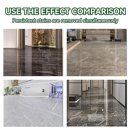 Professional Marble Polishing Powder Granite Polishing Kit Marble Floor Polish – Restore Shine & Remove Dullness, Safe for All Kinds of Stone, Countertops & Floors (1 kg)
