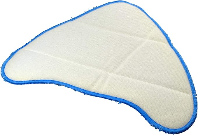HQRP 4-Pack Microfiber Steam Mop Pads Replacement for Hoover Part WH01000 Compatible with Hoover WH20200 WH20201 Steam Mop, WH20300 Canister Steam Cleaner Steamer