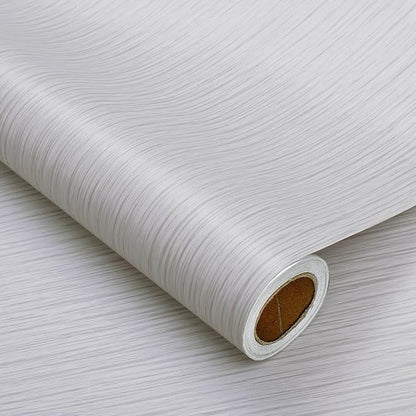 Heroad Peel and Stick Wallpaper Wood Contact Paper Wood Wallpaper Light Grey Wood Grain Contact Paper Thicken Textured for Cabinets and Drawers Countertops Waterproof Self Adhesive Vinyl 17.5" x 197"