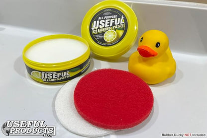 Useful Products Multi Purpose Cleaning Paste - Shower, Window, and Grout Cleaner - All Purpose Cleaner for Kitchen & Bathroom - Citrus Scented Power Scrubber Paste Essential for Household Cleaning