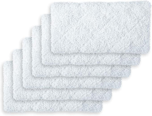 LIGHT 'N' EASY Steam Mop Pads Replacement Reusable Original for S3101/7618ANB/7618ANW/S1/S4/S5/S12（6pcs）