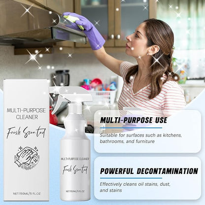 2Pcs R & W Multi Purpose Cleaner, Brazilian Waves Multi Purpose Cleaner,R and W Luxurious Scent, All-purpose Rinse-free Cleaning Spray,Multipurpose Bathroom Foam Cleaner