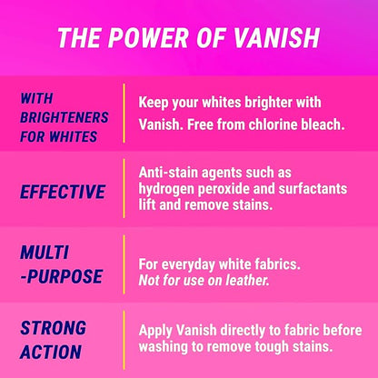 Vanish White Multi-Purpose Stain Remover 900ML