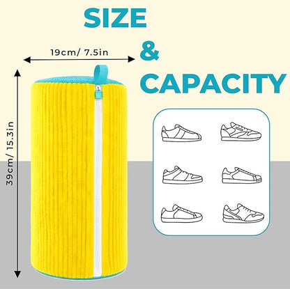 Shoe Washing Machine Bag – Sneaker Washing Machine Bag, Mesh Laundry Bags for Delicates