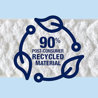 Bona Sweeping Pads for Multi-Surface Floors - Heavy-Duty & Disposable XL Microfiber Pads Sweep Away Dust, Dirt, & Pet Hair (Pack of 72)