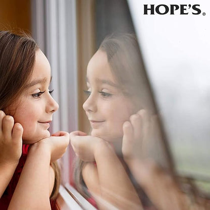 HOPE'S Perfect Glass Cleaner Spray, Streak-Free, Ammonia-Free Window, Mirror, Screen, Tinted Glass, and Shower Door Cleaner, Indoor and Outdoor Glass Surfaces, 32 Fl Oz, Pack of 12