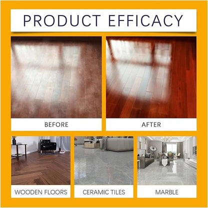 Floor Cleaner Liquid Hardwood Floor Polish Multi Surface Cleaner Tile Floor Shine Degreaser Wood Floor Care Gloss Restorer 100ml