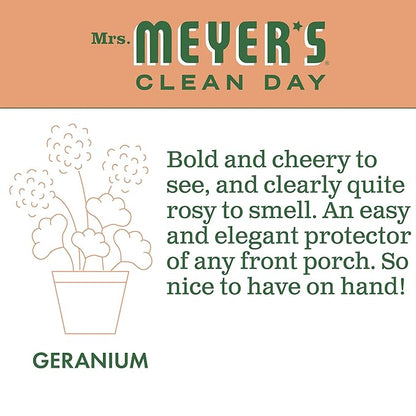 Mrs. Meyer's Liquid Dish Soap Geranium, 16 OZ