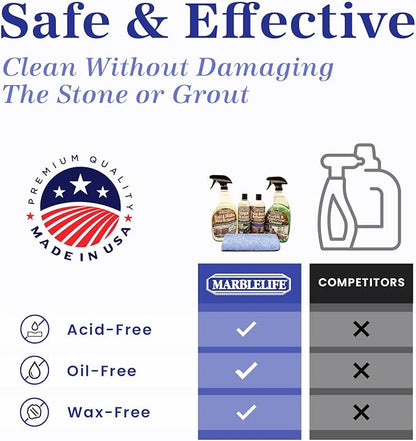 Marblelife Stone Shower Kit – Clean & Seal – (MTC-41150, MMSR-41190, SSR-41200, SSL-41230, MFT-55225)