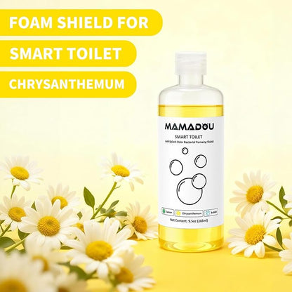 MAMADOU 285ml Smart Toilet Foaming Agent Splash Proof Special Foam Toilet Bowl Cleaner Shield Cleaning Liquid Stain-Resistant For Fresh Bathroom Chrysanthemum