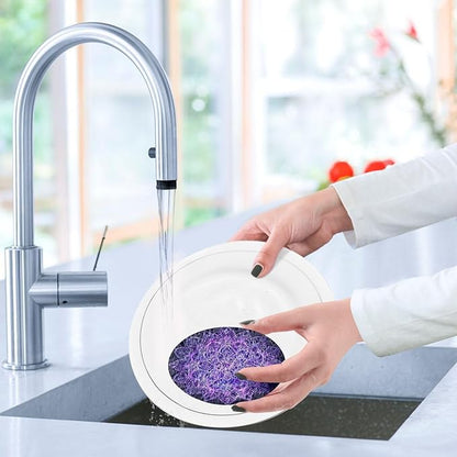 Mandala Kitchen Scrub Sponges, Pop-up Kitchen Cleaning Sponges Reusable Dish Washing Sponges for Bathroom Household Cleaning 3 Pack - Non Scratch Scrubber