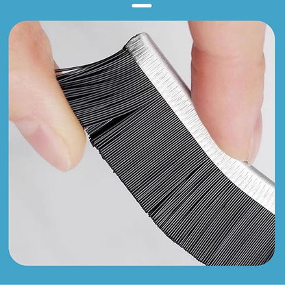 Crevice Cleaning Brush, Bathroom Gap Cleaning Brush, Hard Bristle Brush for Cleaning, Multifunctional Gap Brush, for Blind, Baseboard, Fan, Window or Sliding Door Track (5pcs)