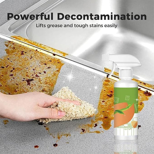 Electrolyzed Ion Kitchen Cleaner Spray, Multi-purpose Cleanse Kitchen Appliance Cleaner, 300ml Kitchen Grime Remover for Hold, Oven, Stove, Range Hood, Easy Cleaning Household Items (3pcs, 300ML)