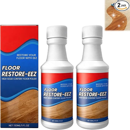 KOSIMI 2PCS Floor Restore Cleaner, Restore & Polishing Cleaner, for Shine Renewal & Protective Layer, Helps Conceal Small Scratches, Quick-Drying Protective Finish