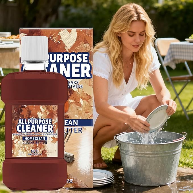 Floor Cleaner - Multi Stain Removal Liquid, Concentrated 80ml Cleaning Solution with Deep Formula, Fast Acting Dirt Lift Feature, Ideal for Home Bathroom Kitchen Tile Grout Glass C