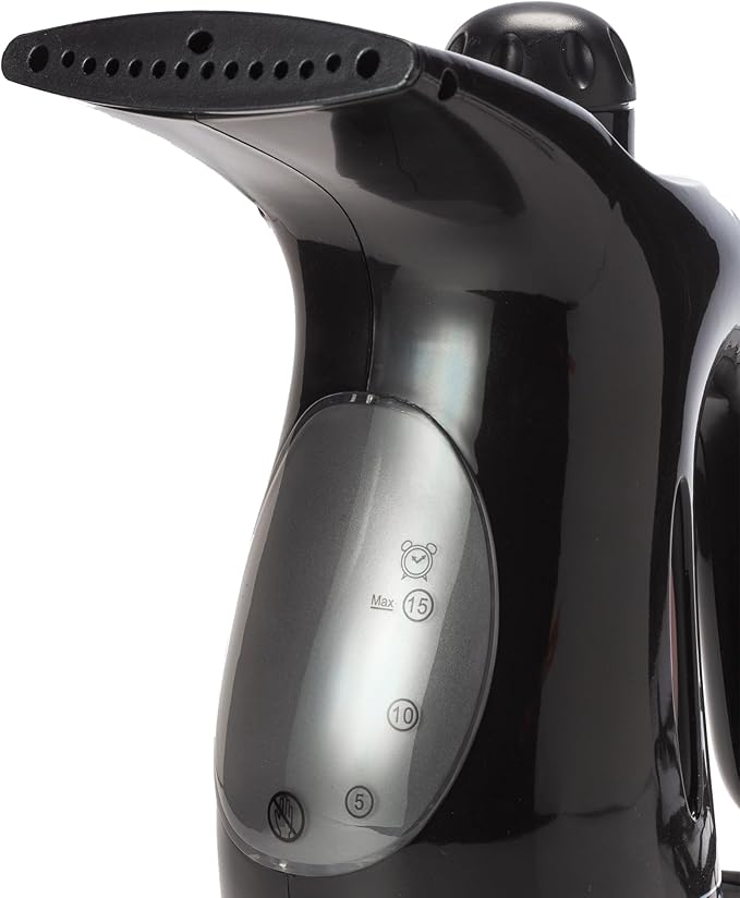 Dominion SteamMax™ Portable Handheld Garment Steamer - Ideal for Home or Travel, Fast Heating, Removes Wrinkles on Clothes and Fabric, ETL Certified (Black)