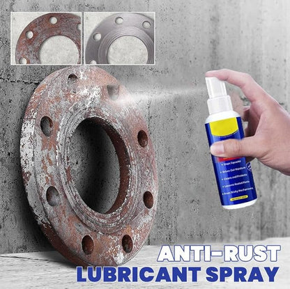 Anti-Rust Lubricant Spray & Rust Remover,Multi-Purpose Lubricant Rust Remover Spray with Protective Coating, Fast-Acting Formula & Easy Application, for Metal, Vehicles, Tools, Chains (3PC)