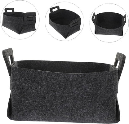 Collapsible Laundry Basket with Handles Storage for Dirty Clothes More Capacity Organizer for Home Dorm Grey