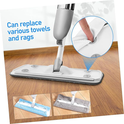Rotatable Spray Mop with Refillable Bottle Replacement Pads Versatile Wet Mop for Hardwood Tile and Marble Floors Easy Cleaning for Hard to Reach Areas