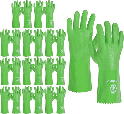 HANDLANDY Chemical Gloves, Heavy Duty Cleaning Gloves