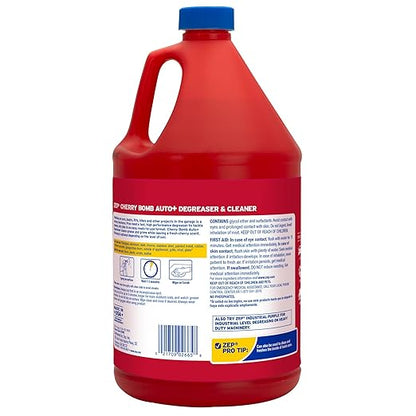 Zep Cherry Bomb Auto+ Degreaser & Cleaner - For Auto, Marine, RV, & Home - 1 Gallon