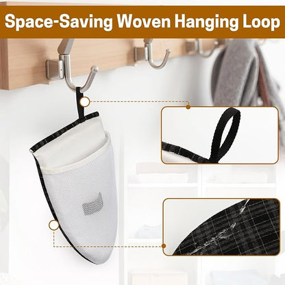 SWISSELITE Garment Steamer Ironing Glove - Heat Resistant Mitt for Clothes Steamer Handheld - Waterproof Board Pad with Finger Loop - Compatible with Automatic Ironing Machine