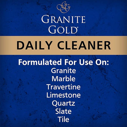 Granite Gold Daily Cleaner for Granite, Marble & Other Natural Stone & Quartz Surfaces, 32 Ounces