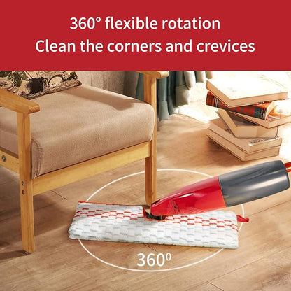 4 Pack Microfiber Spray Mop Pads Compatible with ProMist MAX Replace Head