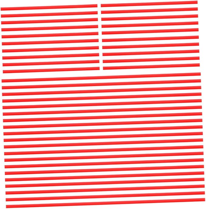 TEHAUX 40Pcs Plastic Spray Can Extension Tube for Rust Remover Long Nozzle for Hard to Reach Areas Lightweight Leakproof Design for Spraying