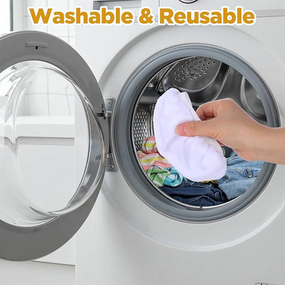 8 Pcs Steam Cleaner Pads Replacement, Reusable Microfiber Cloth Steam Mop Pads Compatible with Most Handheld & Floor Steams Cleaners for Home Cleaning