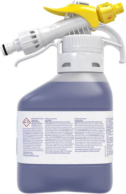 CREW Diversey 101106666 Bathroom Cleaner & Scale Remover, Professional Strength Liquid Concentrate, Ready-to-Dispense RTD, Fresh Scent, 1.5-Liter (Pack of 2)